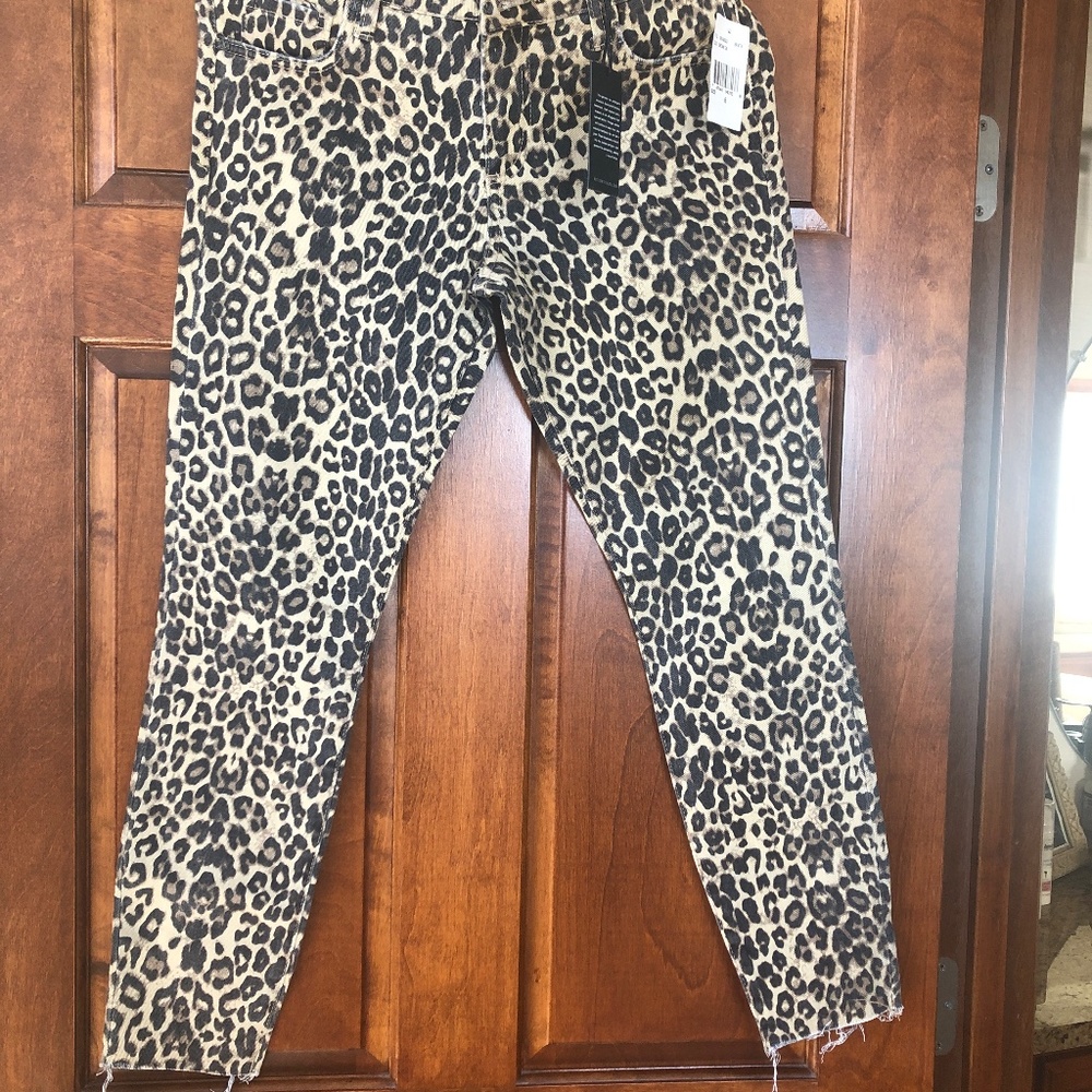 Kut from the cloth leopard pattern jeans